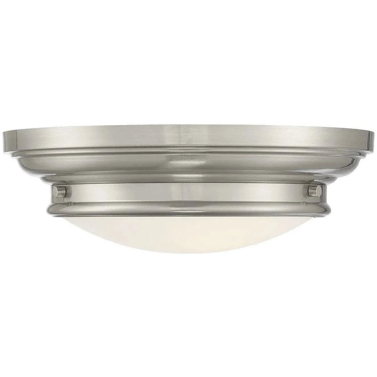 Meridian Lite Trends - Meridian Two Light Flush Mount - M60063BN | Montreal Lighting & Hardware