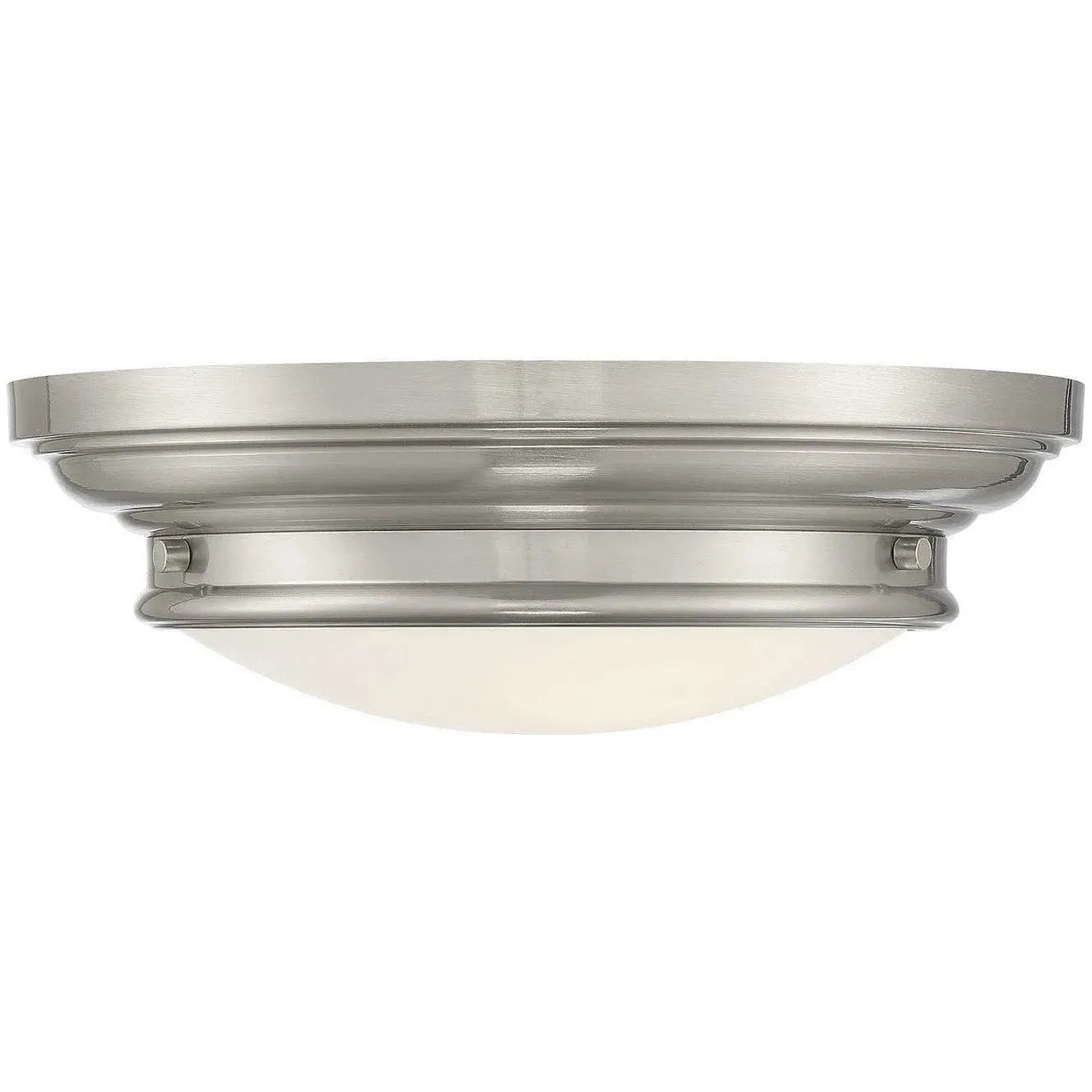 Meridian Lite Trends - Meridian Two Light Flush Mount - M60063BN | Montreal Lighting & Hardware