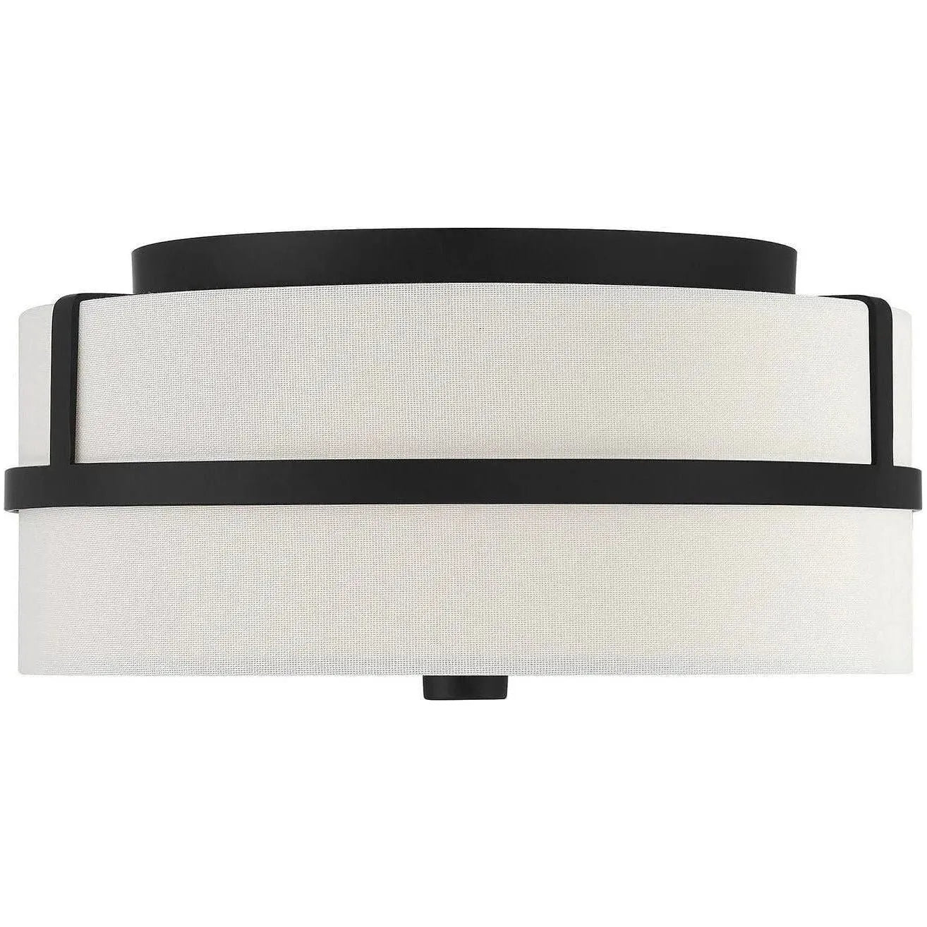 Meridian Lite Trends - Meridian Two Light Flush Mount - M60065BN | Montreal Lighting & Hardware