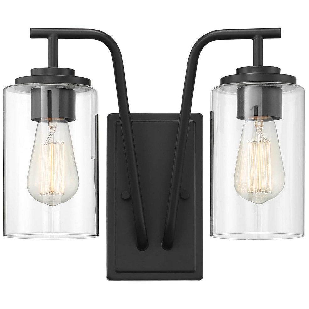 Meridian Lite Trends - Meridian Two Light Outdoor Wall Sconce - M50042BK | Montreal Lighting & Hardware