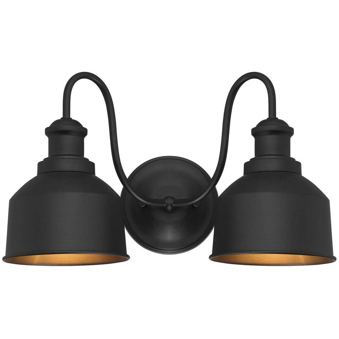 Meridian Lite Trends - Meridian Two Light Outdoor Wall Sconce - M50047BK | Montreal Lighting & Hardware