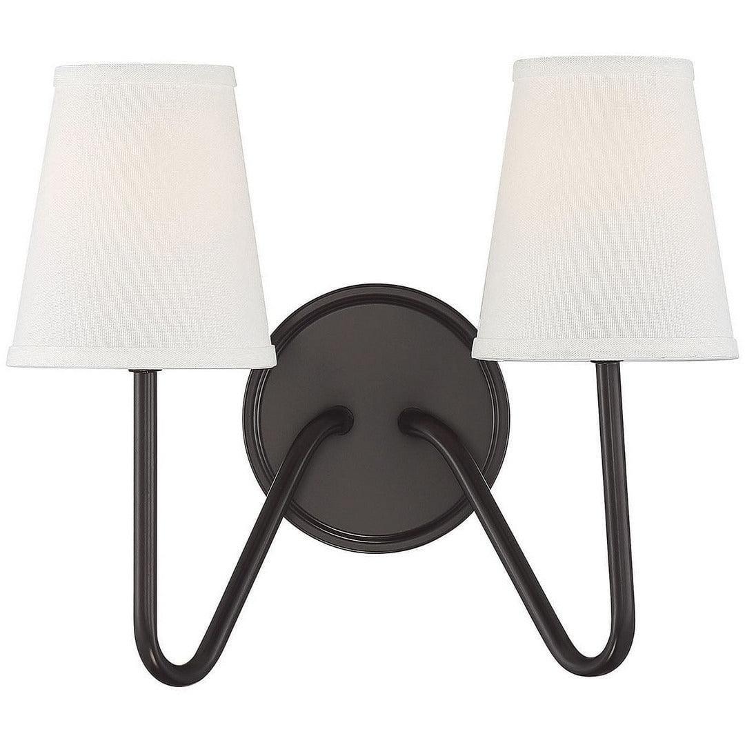 Meridian Lite Trends - Meridian Two Light Wall Sconce - M90055ORB | Montreal Lighting & Hardware
