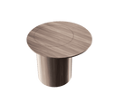 Accord Lighting F1044.18 Cylindrical Accord Side Table in American Walnut