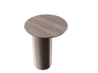 Accord Lighting F1043.18 Cylindrical Accord Side Table in American Walnut