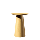 Accord Lighting F1052.09 Conic Accord Side Table Flat Top in Louro Freijo
