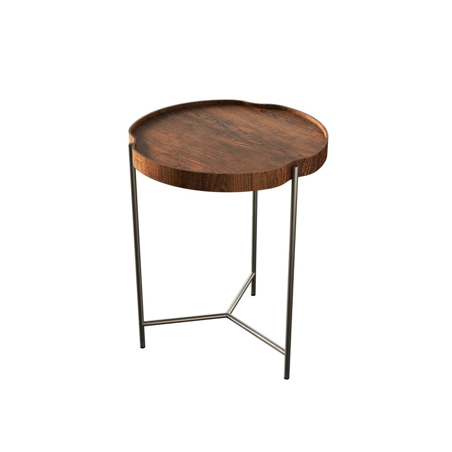 Accord Lighting - ACC-F1006.06 - Side Tables Accord Flow F1006 F1006 - Flow - Imbuia