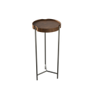 Accord Lighting F1005.06 Flow Accord Side Table in Imbuia