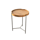 Accord Lighting F1006.09 Flow Accord Side Table in Louro Freijo