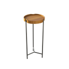 Accord Lighting F1005.12 Flow Accord Side Table in Teak