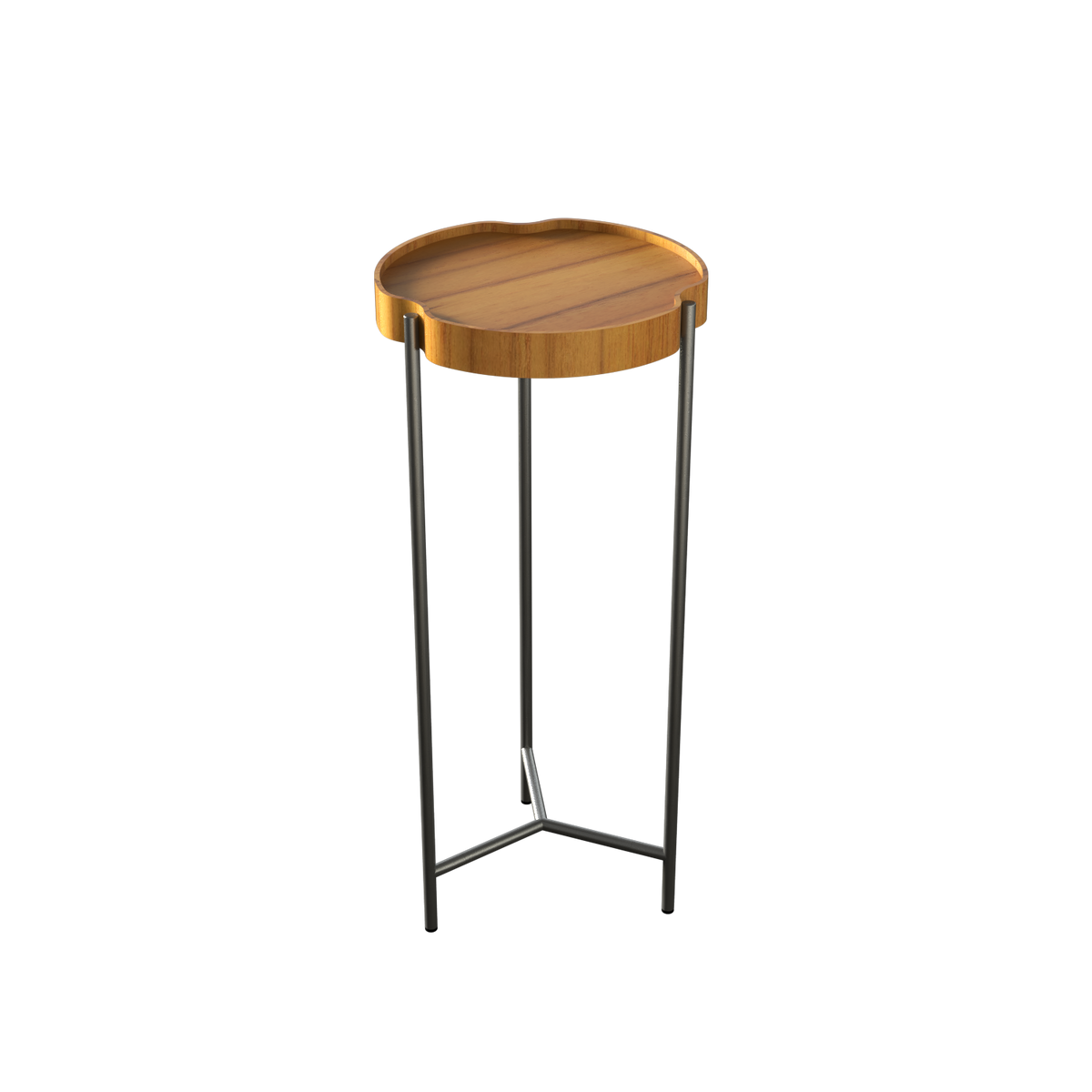 Accord Lighting F1005.12 Flow Accord Side Table in Teak