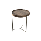 Accord Lighting F1006.18 Flow Accord Side Table in American Walnut