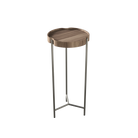 Accord Lighting F1005.18 Flow Accord Side Table in American Walnut