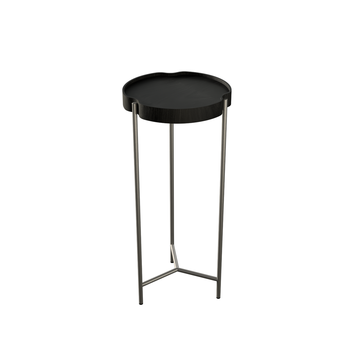 Accord Lighting F1005.44 Flow Accord Side Table in Charcoal