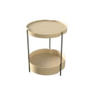 Accord Lighting F1007.45 Flow Accord Side Table in Sand