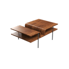 Accord Lighting F1025.06 Cascade Accord Coffee Table in Imbuia