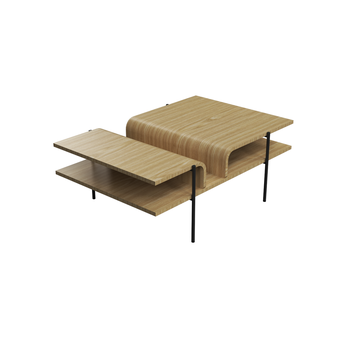 Accord Lighting F1025.45 Cascade Accord Coffee Table in Sand
