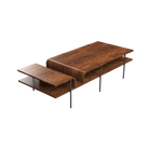 Accord Lighting - ACC-F1026.06 - Coffee Tables Accord Cascade F1025 F1026 - Cascade - Imbuia