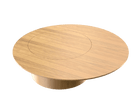 Accord Lighting F1046.09 Cylindrical Accord Coffee Table in Louro Freijo