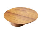 Accord Lighting F1046.12 Cylindrical Accord Coffee Table in Teak