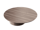 Accord Lighting F1046.18 Cylindrical Accord Coffee Table in American Walnut