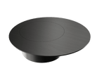 Accord Lighting F1046.44 Cylindrical Accord Coffee Table in Charcoal