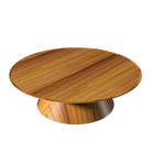Table basse Accord Lighting F1003.12 Conic Accord en teck