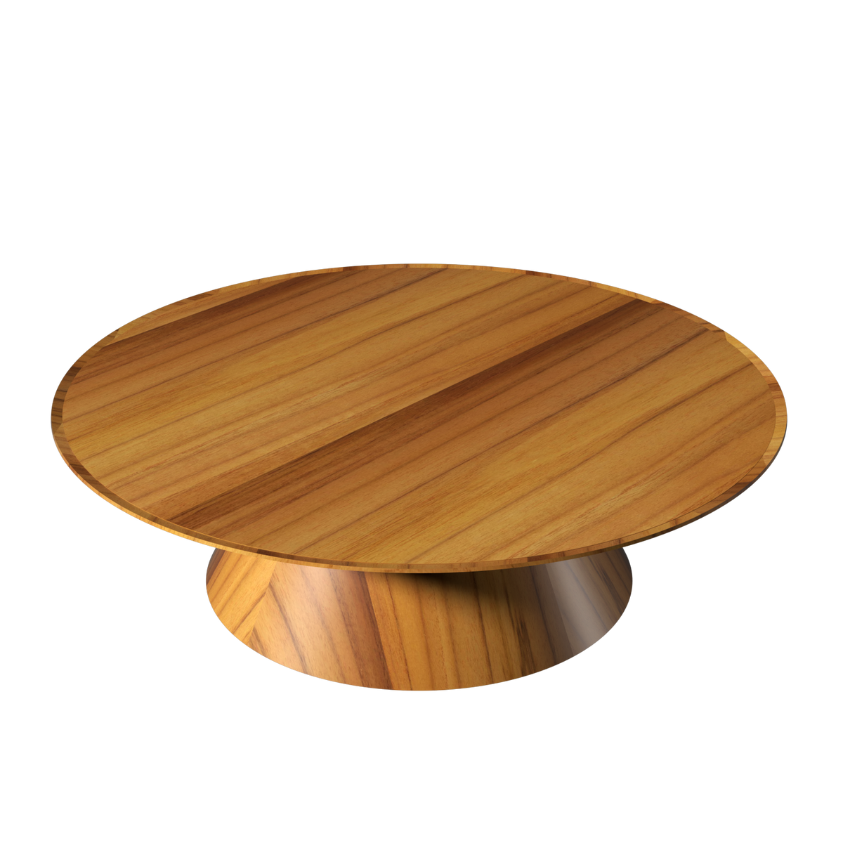 Table basse Accord Lighting F1003.12 Conic Accord en teck