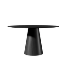 Table de salle à manger Accord Lighting F1056.44 Conic Accord, plateau plat, couleur anthracite