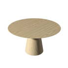 Table de salle à manger conique Accord Lighting F1020.45 Accord, coloris sable