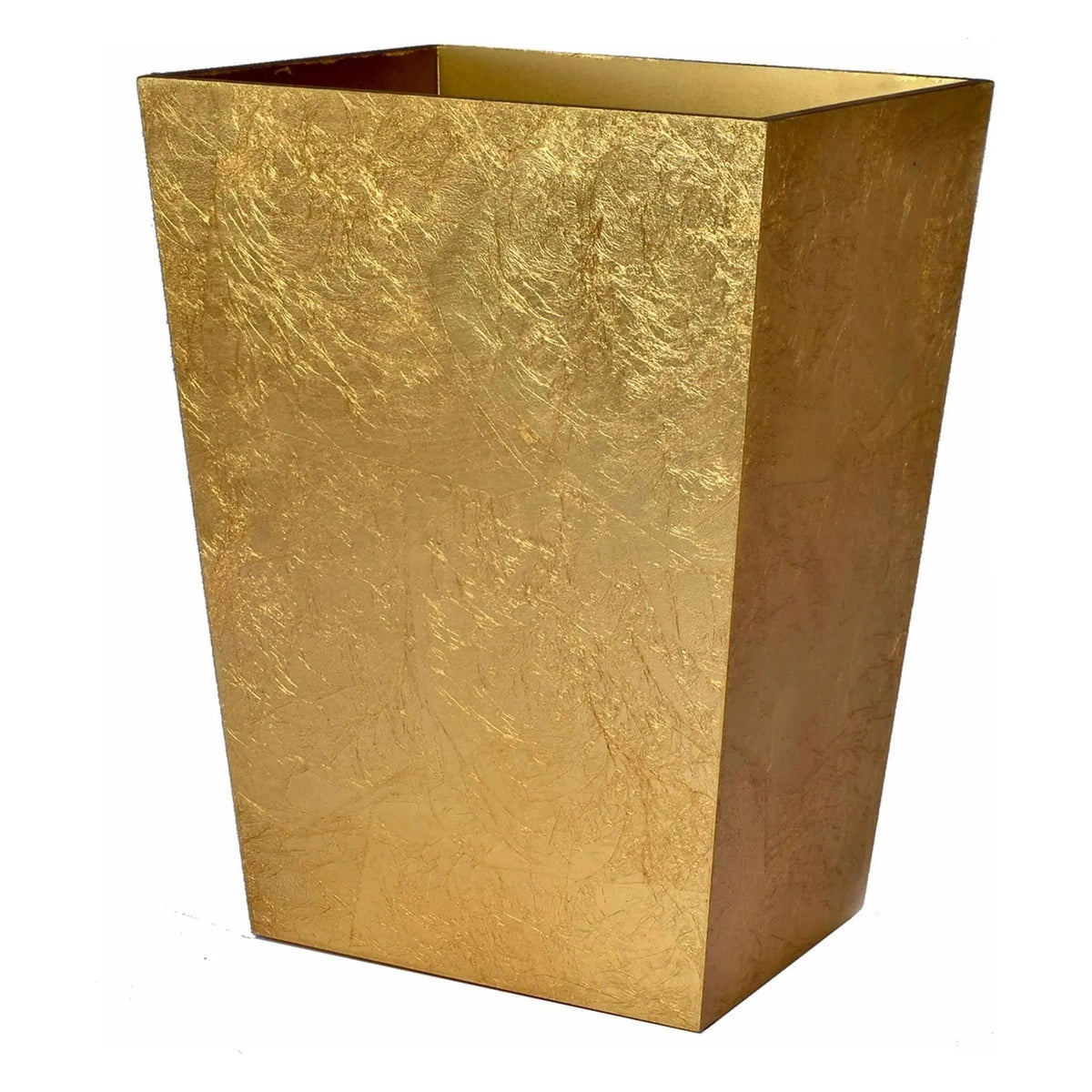 Mike + Ally - EOS Gold Wastebasket - 32061G | Montreal Lighting & Hardware