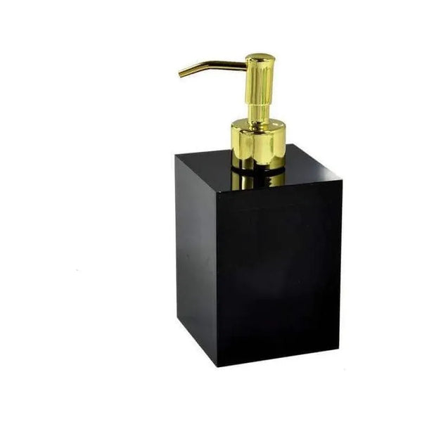 Pompe à lotion noire glacée