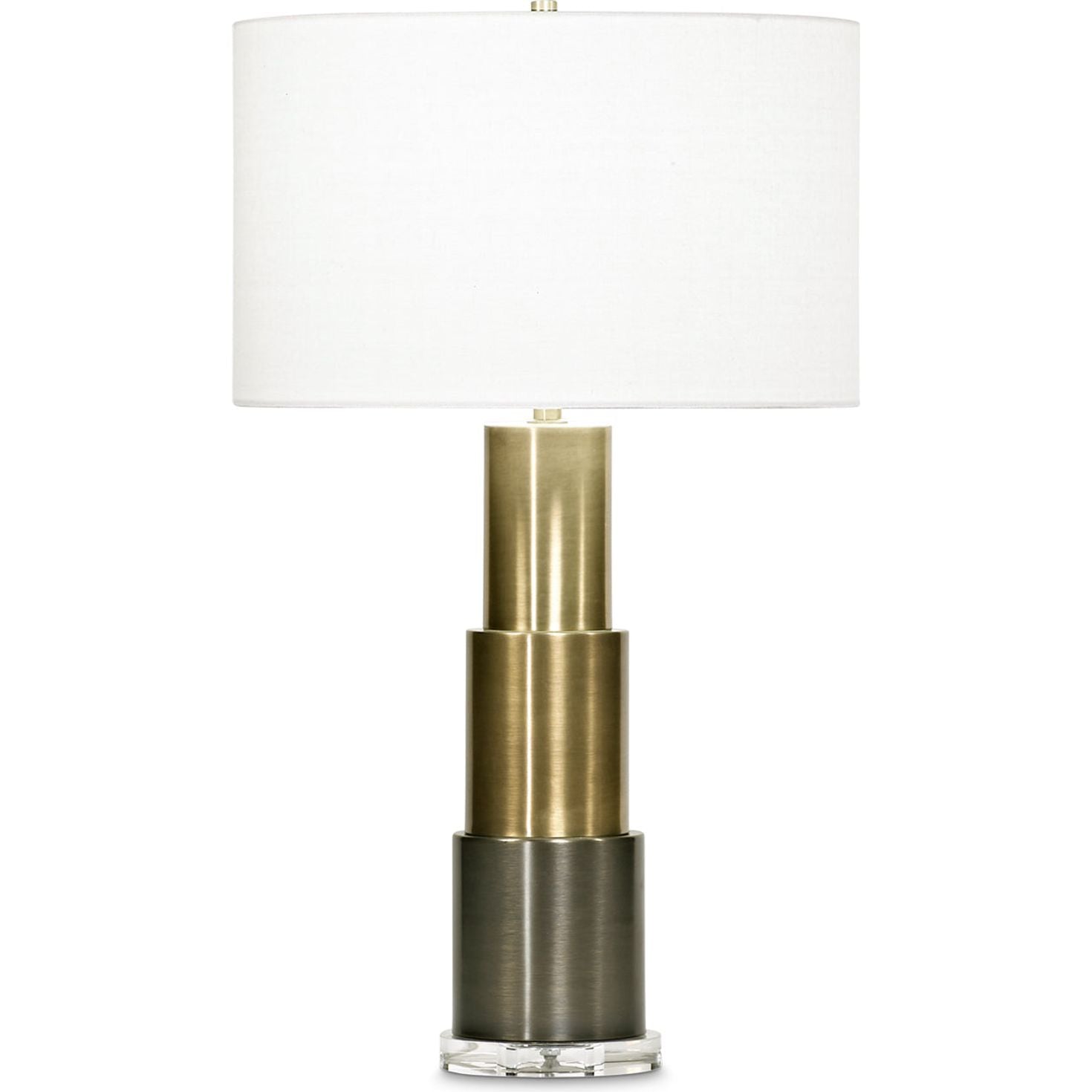 Flow Decor-3713-OWL-Table Lamps-Mimosa-Brass