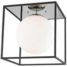 Mitzi - Aira Flush Mount - H141501L-PN/BK | Montreal Lighting & Hardware