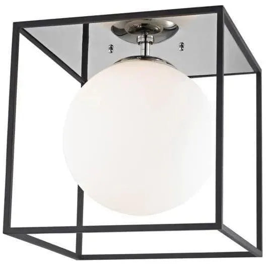 Mitzi - Aira Flush Mount - H141501L-PN/BK | Montreal Lighting & Hardware