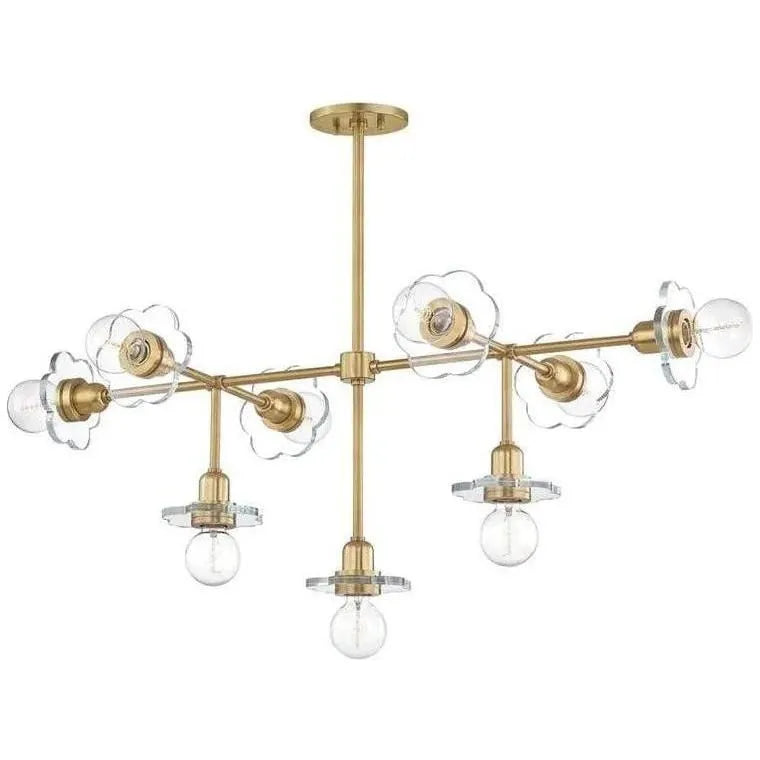 Mitzi - Alexa Chandelier - H357805-AGB | Montreal Lighting & Hardware
