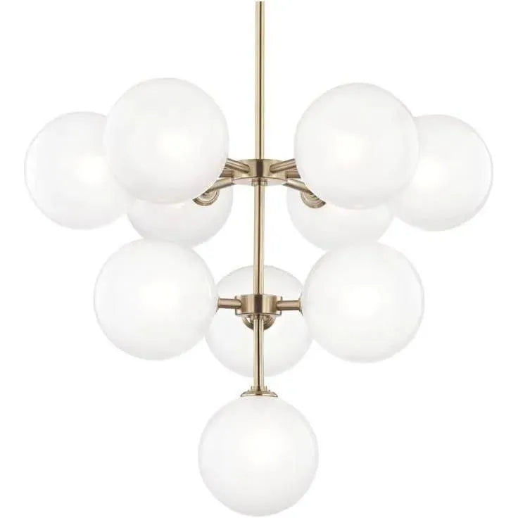 Mitzi - Ashleigh Chandelier - H122810-AGB | Montreal Lighting & Hardware