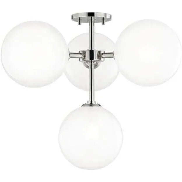 Mitzi - Ashleigh Semi Flush Mount - H122604-AGB | Montreal Lighting & Hardware
