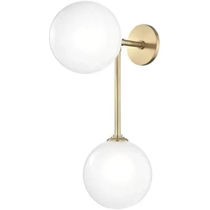 Mitzi - Ashleigh Wall Sconce - H122102-AGB | Montreal Lighting & Hardware