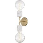 Mitzi - Asime Double Wall Sconce - H120102-AGB | Montreal Lighting & Hardware