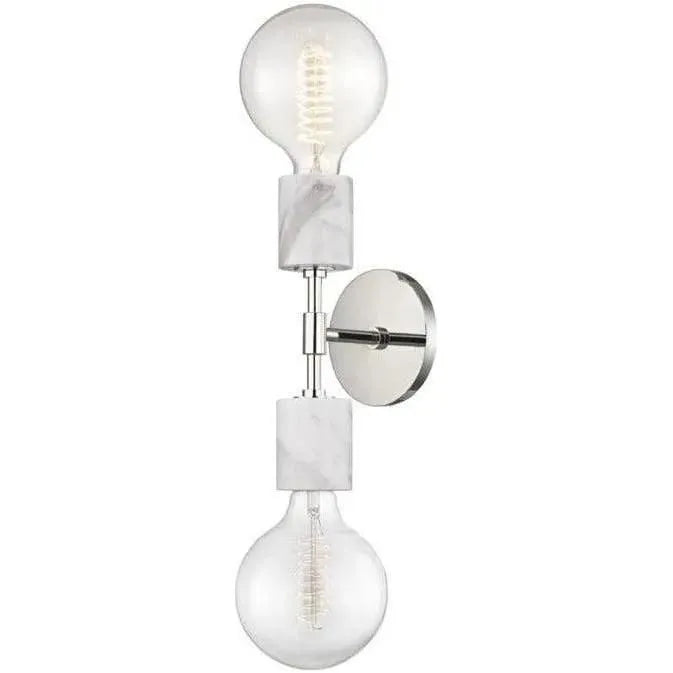 Mitzi - Asime Double Wall Sconce - H120102-AGB | Montreal Lighting & Hardware