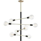 Mitzi - Astrid Chandelier - H178808-AGB/BK | Montreal Lighting & Hardware