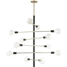 Mitzi - Astrid Chandelier - H178812-AGB/BK | Montreal Lighting & Hardware