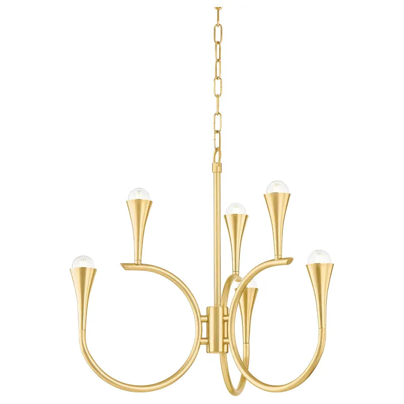 Mitzi - Aviana Chandelier - H929806-AGB | Montreal Lighting & Hardware