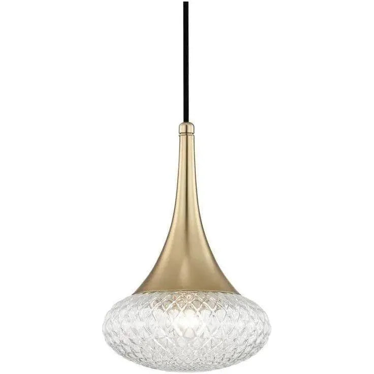 Mitzi - Bella Wide Pendant - H114701D-AGB | Montreal Lighting & Hardware