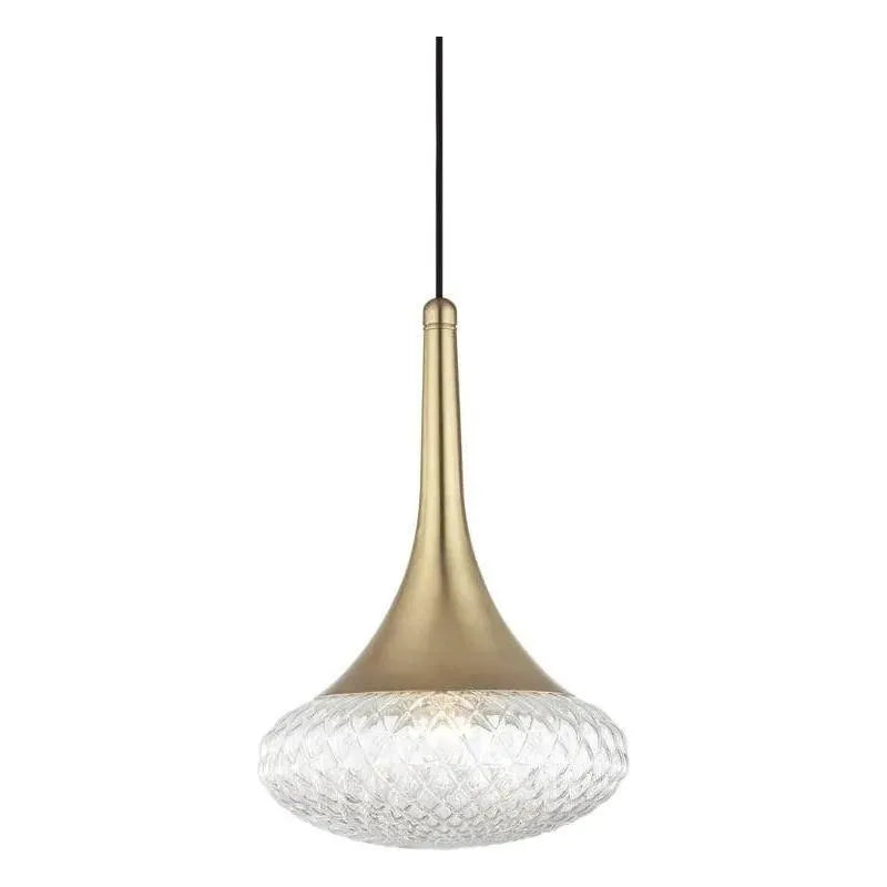 Mitzi - Bella Wide Pendant - H114701D-AGB | Montreal Lighting & Hardware