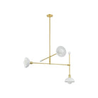 Mitzi - Billie Chandelier - H878803-AGB/SWH | Montreal Lighting & Hardware
