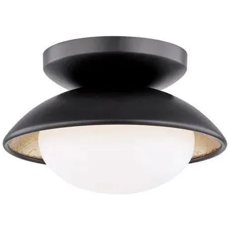 Mitzi - Cadence Semi Flush Mount - H368601S-BLK/GL | Montreal Lighting & Hardware
