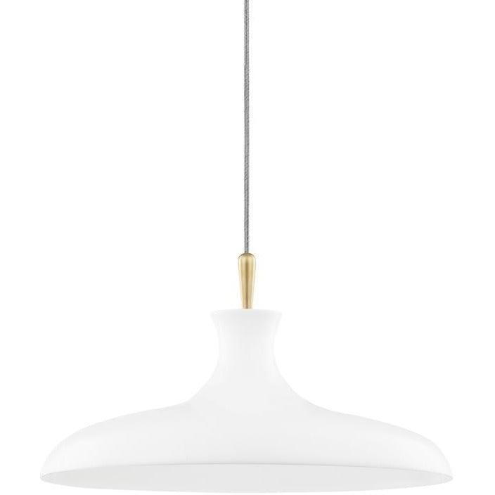 Mitzi - Cassidy Pendant - H421701L-AGB/WH | Montreal Lighting & Hardware