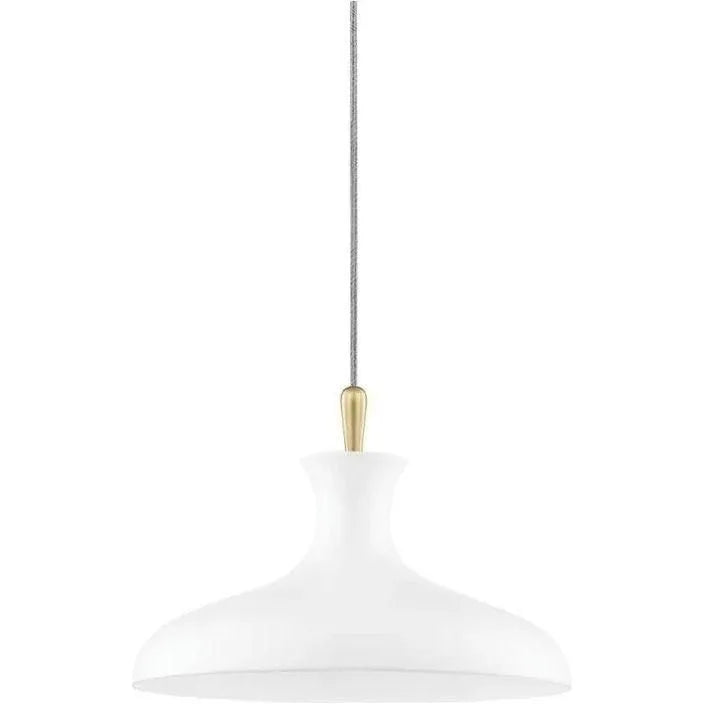 Mitzi - Cassidy Pendant - H421701L-AGB/WH | Montreal Lighting & Hardware
