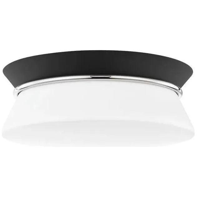 Mitzi - Cath Flush Mount - H425502-AGB/BK | Montreal Lighting & Hardware